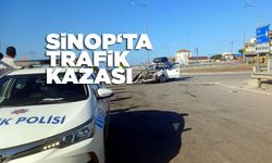 Sinop’ta trafik kazası: 1 yaralı