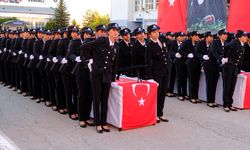 YOZGAT - Eğitimini tamamlayan 276 kadın polis adayı mezun oldu