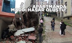 Kontrollü yıkılmak istenen duvar apartmanın üzerine yıkıldı