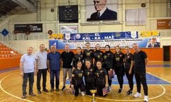 Kamu Kurumları Spor Oyunları'nda Mecitözü Kadın Voleybol Takımı şampiyon