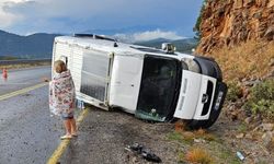 Akseki’de trafik kazası: 1 yaralı