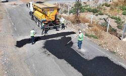 Kahramanmaraş’ta asfalt ve parke çalışmaları