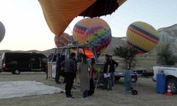 Kapadokya’da balon turları iptal edildi