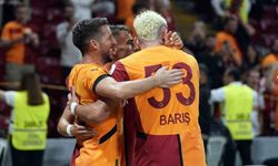 Trendyol Süper Lig: Galatasaray: 2 - Gaziantep FK: 0 (İlk yarı)