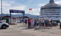 "Astoria Grande" kruvaziyeri Amasra'ya 1031 yolcu getirdi