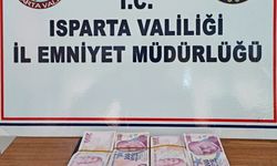 ISPARTA - Emeklinin maaşını çalan kapkaççıyı bankanın güvenlik görevlisi yakalattı