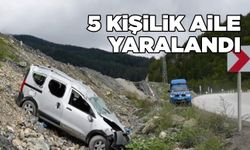 Boyabat- Kastamonu kara yolunda kaza: 5 yaralı