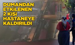 Sinop'un ilçesinde yangın paniği