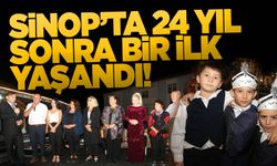 24 yıl sonra Sinop'ta ilk oldu