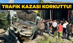 Sinop’un ilçesinde trafik kazası