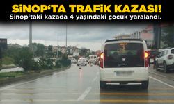 Sinop’ta kaza: 1 çocuk yaralandı