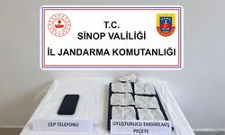 Sinop’ta uyuşturucu taşıyan şahıs yakalandı