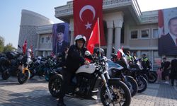 Düzce'de "Cumhuriyet Motosiklet Turu" düzenlendi