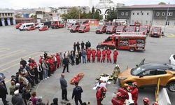 Ankara İtfaiyesi’nden ABB’nin Emekli Lokali üyelerine eğitim ve tatbikat