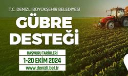 Denizli’de gübre desteği müracaat süresi uzatıldı