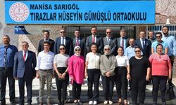 Manisa Milli Eğitim Müdürü Sarıgöl’de incelemede bulundu