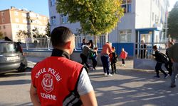 Edirne'de "okul polisi" hem velilere hem öğrencilere güven veriyor