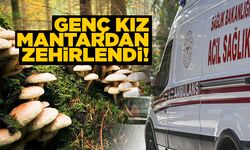 Mantar yiyen genç hastaneye kaldırıldı