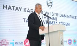 HATAY - Depremzedelere istihdam sağlaması hedeflenen merkez tanıtıldı