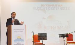 İSTANBUL -  "Soykırıma İsyan Filistin'e Destek Gecesi" düzenlendi