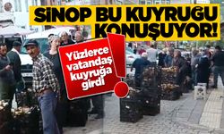 Sinop böyle kuyruk görmedi