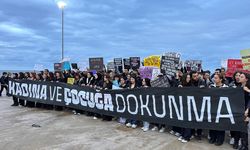 SAMSUN - Üniversite öğrencileri kadın cinayetlerini protesto etti