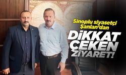 Sinoplu siyasetçiden dikkat çeken ziyaret