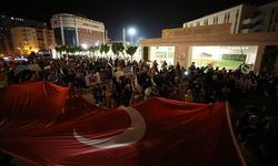 ŞIRNAK - İsrail'in Filistin'e yönelik saldırıları protesto edildi