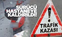 Motosiklet kazasında 1 kişi yaralandı