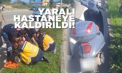 Sinop’ta motosiklet kazası