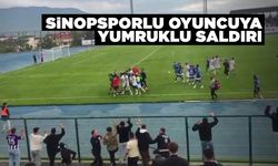 Sinopspor maçında gergin anlar