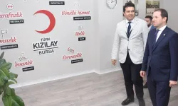 AK Partili Vekil Kılıç'tan Türk Kızılay Bursa'ya ziyaret