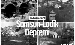 Ladik depreminin yıl dönümünde anma mesajı