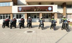 AMASYA - İleri sürüş teknikleri eğitimi alan motosikletli polisler görevlerine başladı