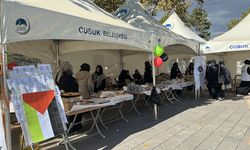 ANKARA - Çubuk'ta Gazze yararına kermes düzenlendi