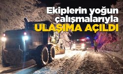 Sinop’ta kapalı köy yolu kalmadı