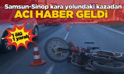 Araçla çarpışan motosikletteki 1 kişi öldü