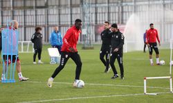SAMSUN - Samsunspor, Galatasaray maçının hazırlıklarını sürdürdü