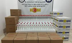 Samsun'da 11 bin litre etil alkol ele geçirildi, 6 zanlı yakalandı