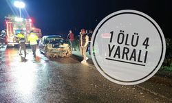 Samsun-Sinop yolundaki kazada 1 kişi öldü 4 yaralı var