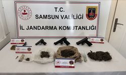 Samsun'da çok miktarda uyuşturucu yakalandı