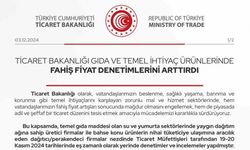 Bakanlıktan gıda ve temel ihtiyaç ürünlerine denetim