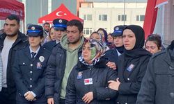 Hayatını kaybeden polis için tören yapıldı