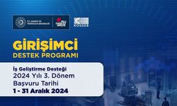 Girişimci Destek Programı İş Geliştirme Desteği 2024 Yılı 3. Dönem Başvuruları Başladı