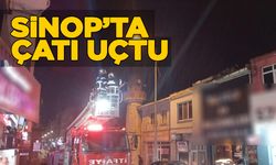 Şiddetli fırtına çatı uçurdu