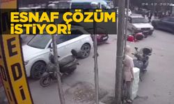 Kazanın ardından bölge esnafı tepki gösterdi