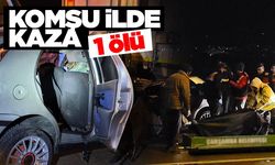 Tıra çarpan otomobilin sürücüsü öldü