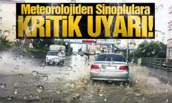 Sinop’ta kuvvetli yağış uyarısı