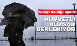 Sinop’ta kuvvetli fırtına bekleniyor