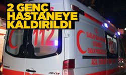 Kimyasal madde soluyan gençler hastaneye kaldırıldı